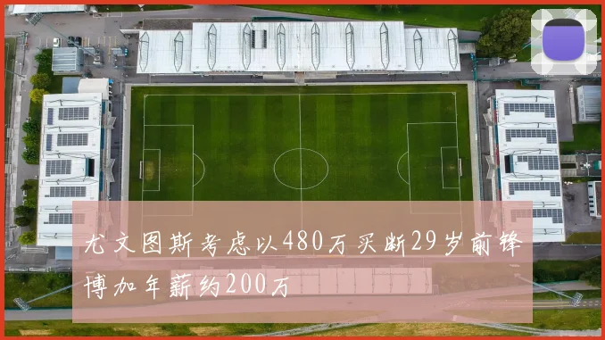 尤文图斯考虑以480万买断29岁前锋博加年薪约200万