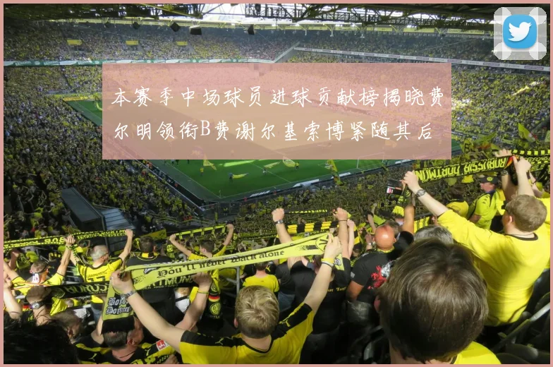 本赛季中场球员进球贡献榜揭晓费尔明领衔B费谢尔基索博紧随其后